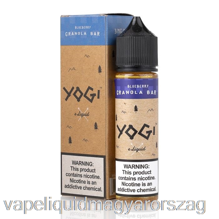 áfonyás Granolaszelet - Yogi E-liquid - 60ml 0mg Vape Folyadék